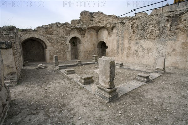 The House of Dionysus and Ulysses, Dougga (Thugga), Tunisia. Artist: Samuel Magal