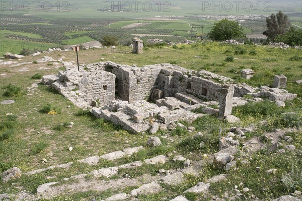 A hypogeum at Dougga (Thugga), Tunisia. Artist: Samuel Magal