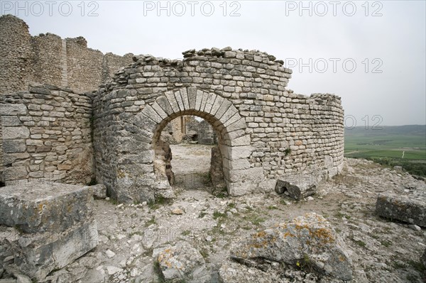 The Baths of Licinius at Dougga (Thugga), Tunisia. Artist: Samuel Magal