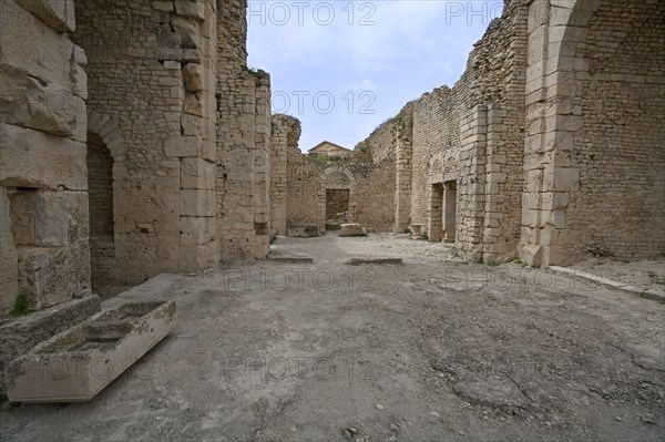 The Baths of Licinius at Dougga (Thugga), Tunisia. Artist: Samuel Magal