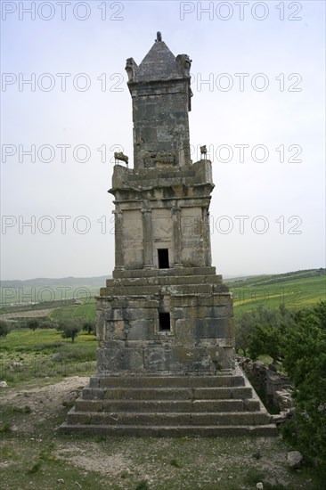 The Mausoleum of Ateban, Dougga (Thugga), Tunisia. Artist: Samuel Magal