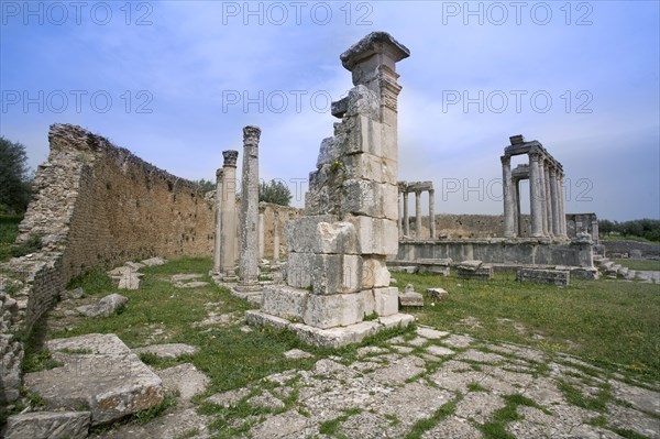 The Temple of Juno Caelestis, Dougga (Thugga), Tunisia. Artist: Samuel Magal