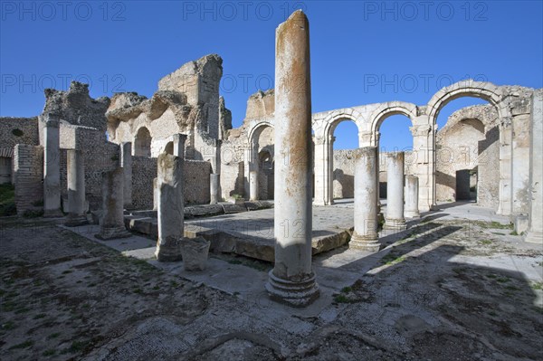 The Great Baths of Mactaris, Tunisia. Artist: Samuel Magal