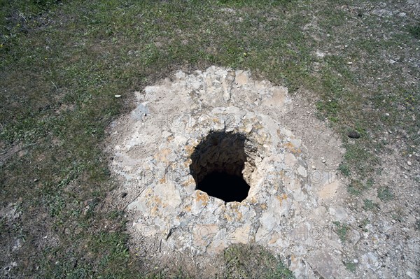 The cistern at Thuburbo Majus, Tunisia. Artist: Samuel Magal