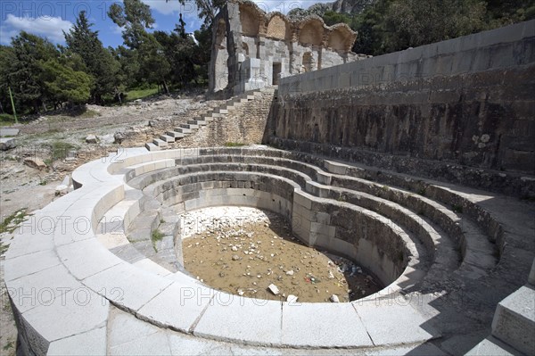 A pool in Zaghouan, Tunisia. Artist: Samuel Magal