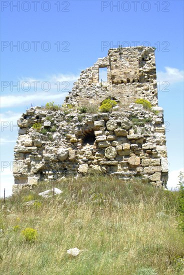 A tower in Amphipolis, Greece. Artist: Samuel Magal