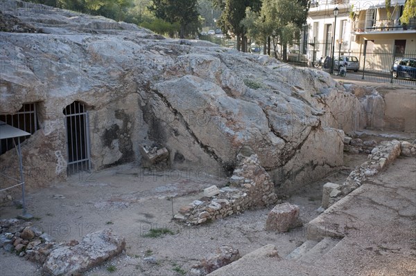 The Sanctuary of Pan, Athens, Greece. Artist: Samuel Magal