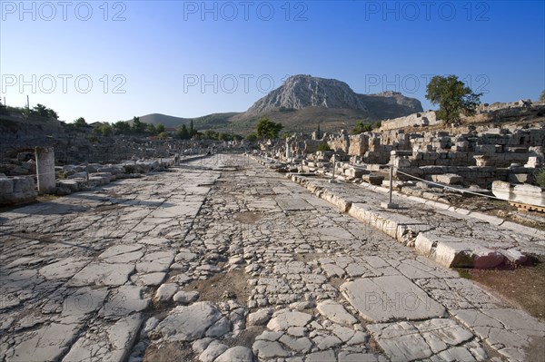 Lechaion Road, Corinth, Greece. Artist: Samuel Magal