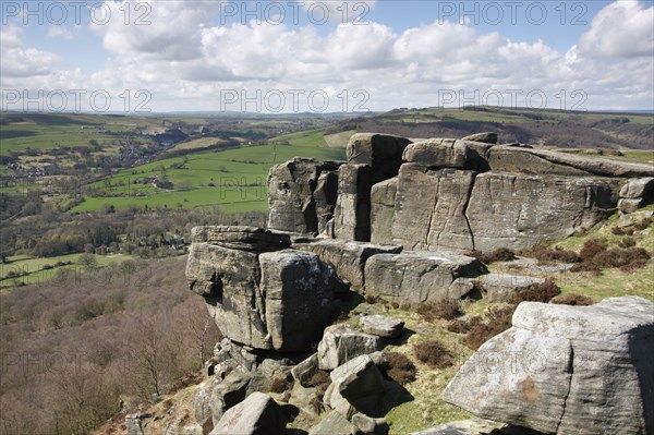 Curbar Edge, Derbyshire, 2009.