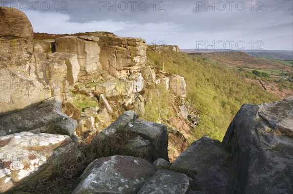 Curbar Edge, Derbyshire, 2009.