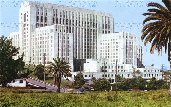 Los Angeles County General Hospital, Los Angeles, California, USA, 1953. Artist: Unknown