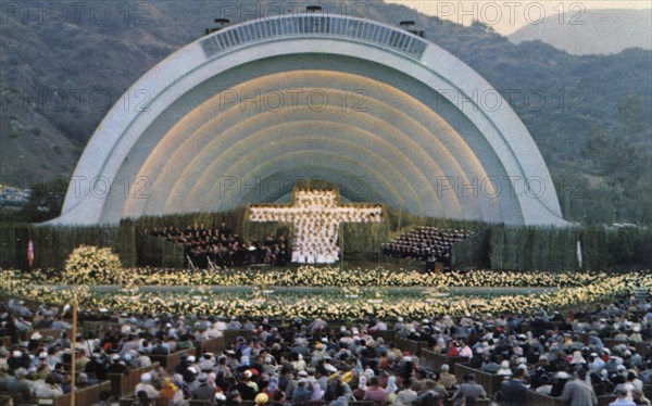 Hollywood Bowl, Hollywood, Los Angeles, California, USA, 1956. Artist: Unknown