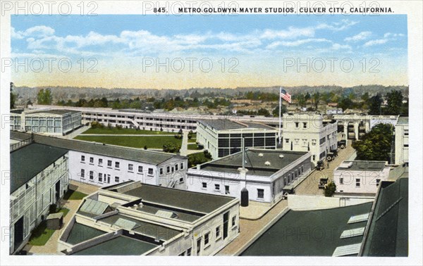 Merto-Goldwyn Mayer Studios, Culver City, California, USA, 1925. Artist: Unknown