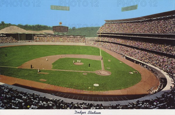 Dodger Stadium, Los Angeles, California, USA, 1970. Artist: Unknown