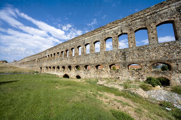 Los Milagros Aqueduct, Merida, Spain. Artist: Samuel Magal