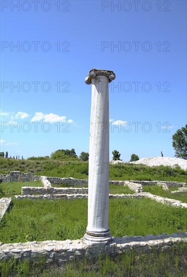 The Villa of Dionysus, Dion, Greece. Artist: Samuel Magal