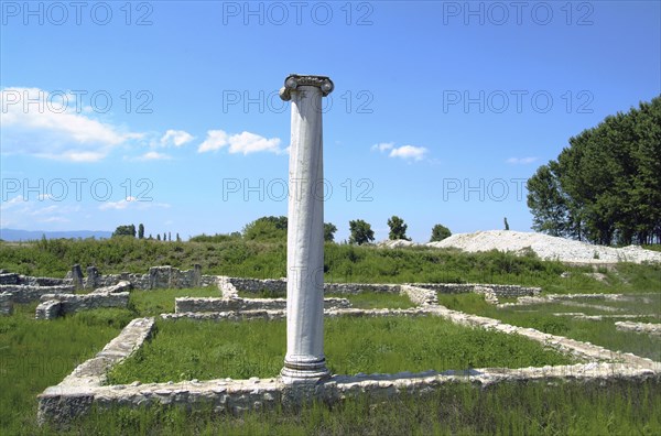 The Villa of Dionysus, Dion, Greece. Artist: Samuel Magal