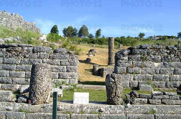 The bouleuterion at Dodona, Greece. Artist: Samuel Magal