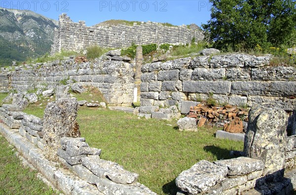 The bouleuterion at Dodona, Greece. Artist: Samuel Magal