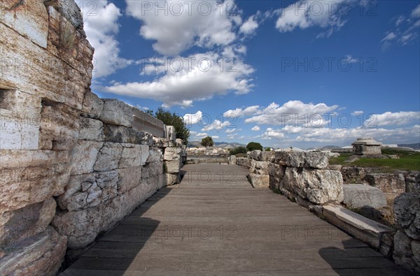 The South Gate at Eleusis, Greece. Artist: Samuel Magal