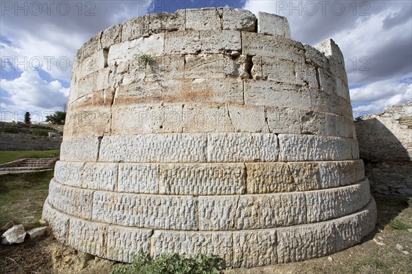 The walls of Eleusis, Greece. Artist: Samuel Magal