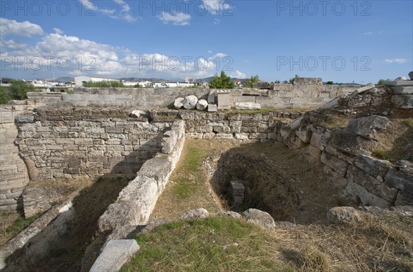 The cisterns at Eleusis, Greece. Artist: Samuel Magal