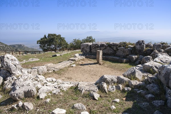 The Prytaneion at Kassope, Greece. Artist: Samuel Magal