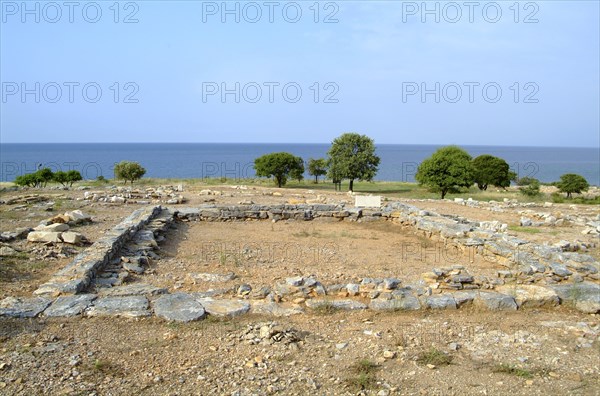 The Sanctuary of Apollo in Mesembria, Greece. Artist: Samuel Magal