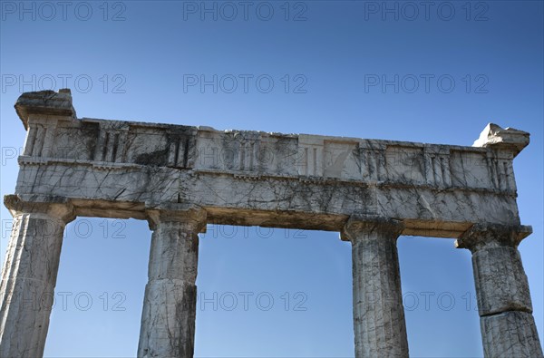 The Propylon of the gymnasium at Messene, Greece. Artist: Samuel Magal