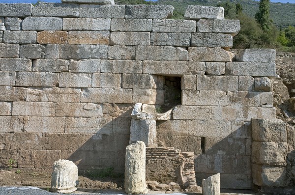 The Fountain of Arsinoe at Messene, Greece. Artist: Samuel Magal