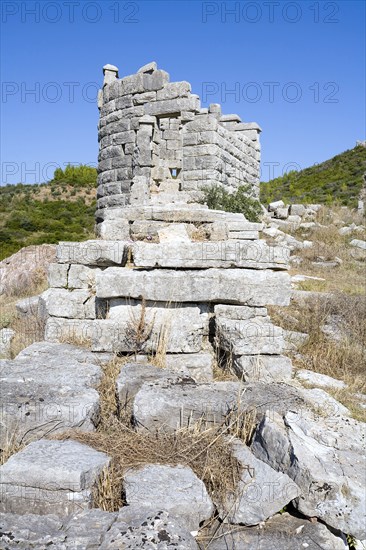 The walls of Messene, Greece. Artist: Samuel Magal