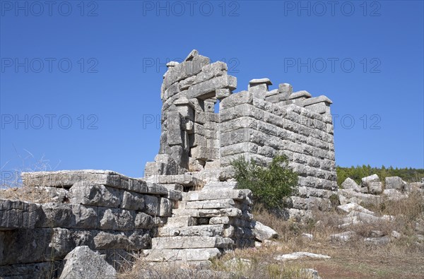 The walls of Messene, Greece. Artist: Samuel Magal