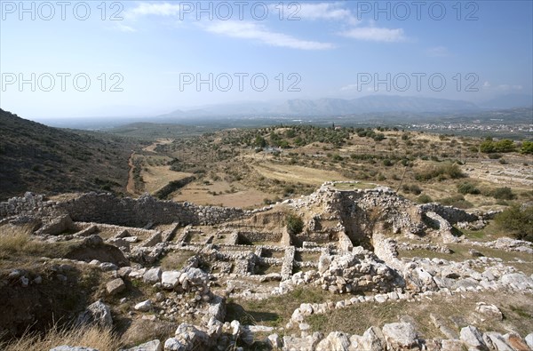 Cult Centre, Mycenae, Greece. Artist: Samuel Magal