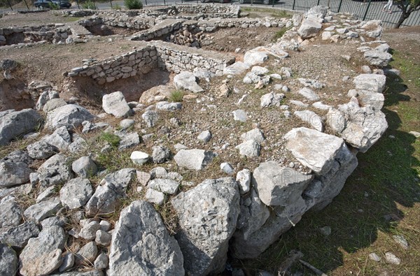 Grave Circle B, Mycenae, Greece. Artist: Samuel Magal