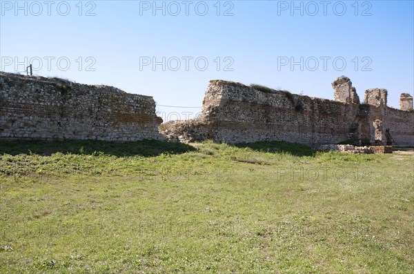 Byzantine fortifications, Nikopolis, Greece. Artist: Samuel Magal