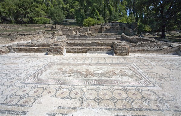 A private house in Olympia, Greece. Artist: Samuel Magal