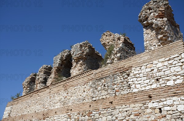 Byzantine fortifications, Nikopolis, Greece. Artist: Samuel Magal