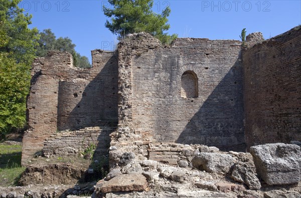 Nero's House in Olympia, Greece. Artist: Samuel Magal