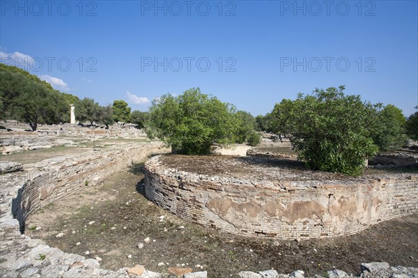 The Leonidaion, Olympia, Greece. Artist: Samuel Magal