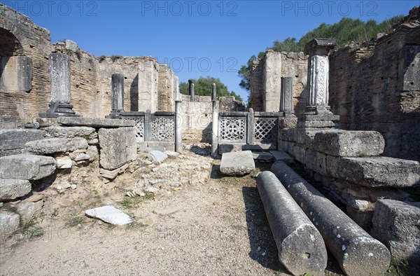 Pheidias' workshop, Olympia, Greece. Artist: Samuel Magal