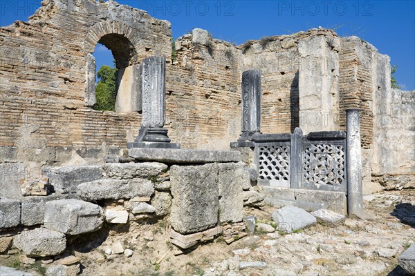 Pheidias' workshop, Olympia, Greece. Artist: Samuel Magal