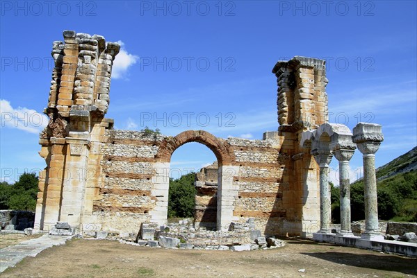 Basilica B, Philippi, Greece. Artist: Samuel Magal