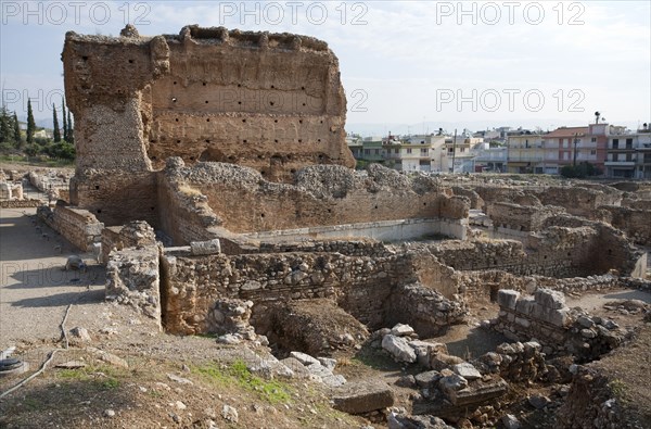 The baths at Argos, Greece. Artist: Samuel Magal