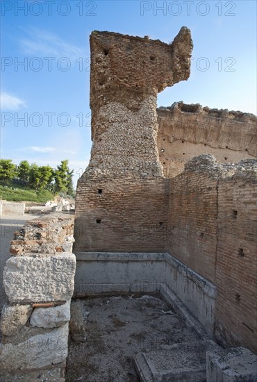 The baths at Argos, Greece. Artist: Samuel Magal