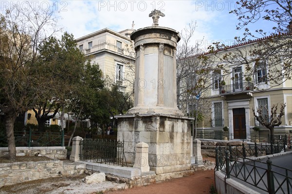 The Monument of Lysicrates, Athens, Greece. Artist: Samuel Magal