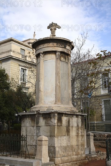 The Monument of Lysicrates, Athens, Greece. Artist: Samuel Magal
