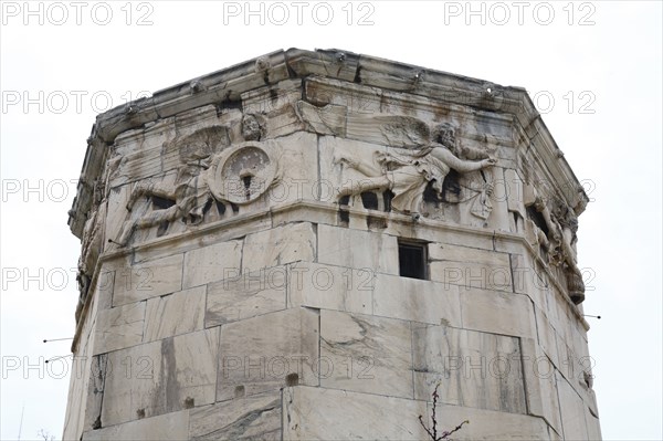 The Tower of the Winds, Roman Agora, Athens, Greece. Artist: Samuel Magal