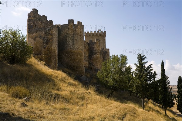 The fortress of Penaranda de Duero, Spain, 2007. Artist: Samuel Magal