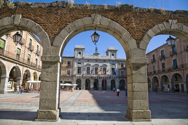 Mercado Chico Square, Avila, Spain, 2007. Artist: Samuel Magal