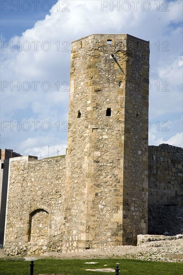 Tower on the city walls of Tarragona, Catalonia, Spain, 2007. Artist: Samuel Magal